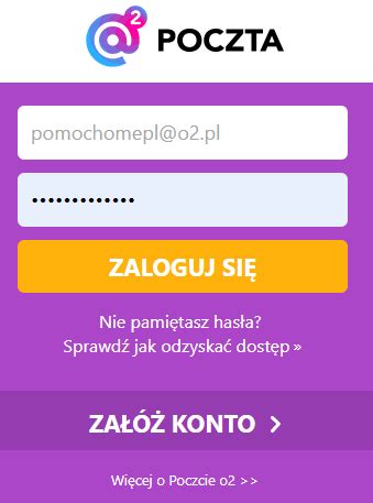 o2.pl poczta zaloguj się|1login w Poczcie O2